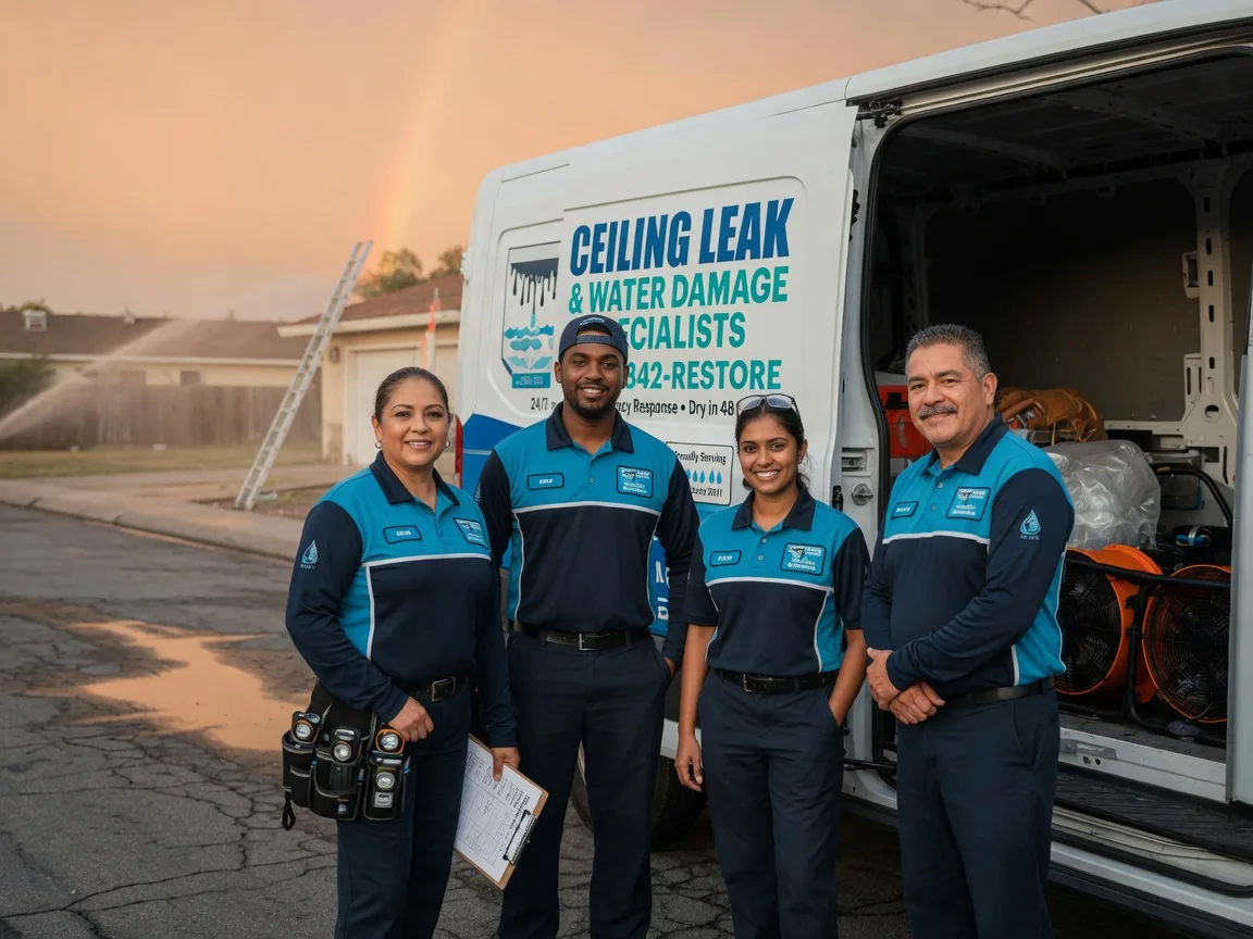Ceiling Leak Cleanup company in Solon, IA